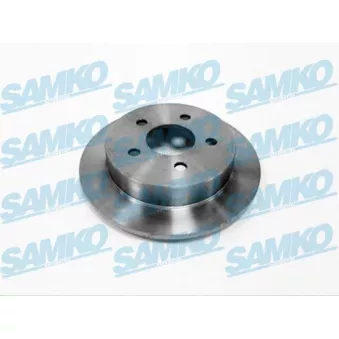 Jeu de 2 disques de frein arrière SAMKO OEM 90542180