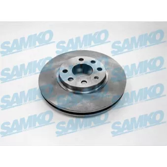 Jeu de 2 disques de frein avant SAMKO OEM 9196050
