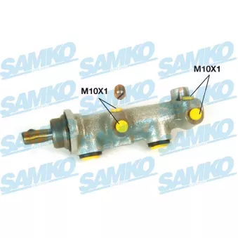 Maître-cylindre de frein SAMKO P051279 pour BMW Série 3 315 - 75cv
