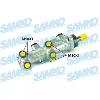 Maître-cylindre de frein SAMKO P06636 pour FIAT DUCATO 2.8 JTD 4x4 - 128cv