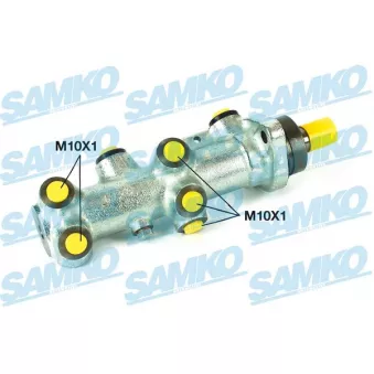 Maître-cylindre de frein SAMKO P06637 pour FIAT DUCATO 2.8 JTD 4x4 - 128cv