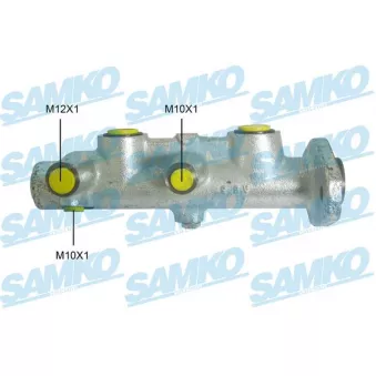 Maître-cylindre de frein SAMKO [P08920]