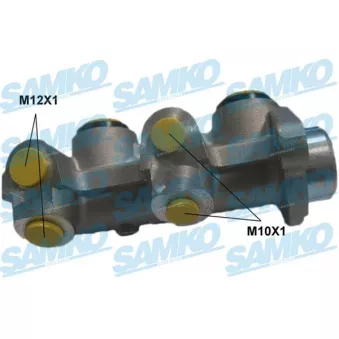 Maître-cylindre de frein SAMKO P08926 pour AUDI A6 1.6 i - 75ch