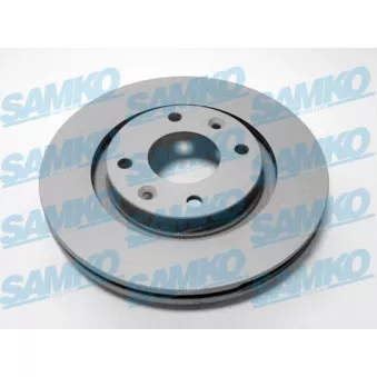 SAMKO P1002VR - Jeu de 2 disques de frein arrière