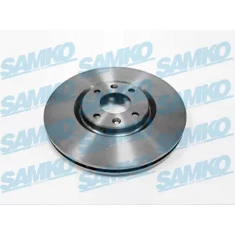 SAMKO P1010V - Jeu de 2 disques de frein arrière