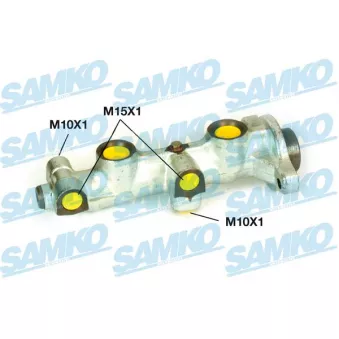 SAMKO P10528 - Maître-cylindre de frein