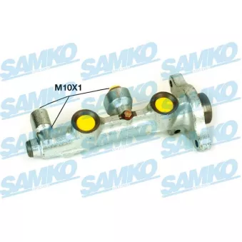 Maître-cylindre de frein SAMKO P10532 pour OPEL KADETT 1.0 - 40cv