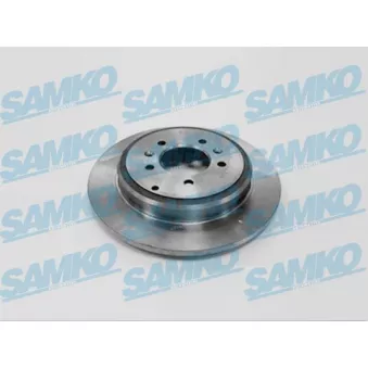 Jeu de 2 disques de frein arrière SAMKO P1181P pour MASERATI QUATTROPORTE 3.0 - 200cv