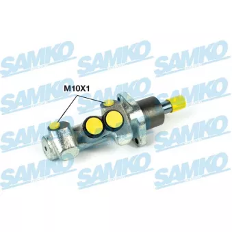 Maître-cylindre de frein SAMKO P11923 pour PEUGEOT 605 2.0 - 121cv