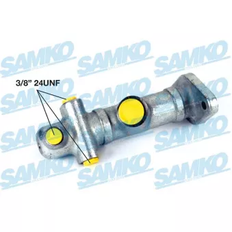 SAMKO P12120 - Maître-cylindre de frein