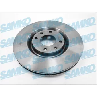 Jeu de 2 disques de frein avant SAMKO [P1273V]