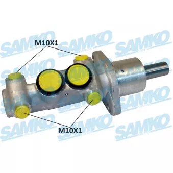Maître-cylindre de frein SAMKO P16691 pour VOLKSWAGEN JETTA 1.8 Syncro - 90cv