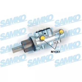 Maître-cylindre de frein SAMKO P30036 pour FIAT DOBLO 1.9 JTD - 105cv