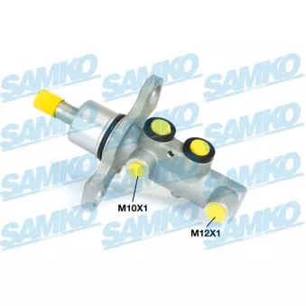 Maître-cylindre de frein SAMKO P30085 pour OPEL VECTRA 2.2 DTI 16V - 117cv