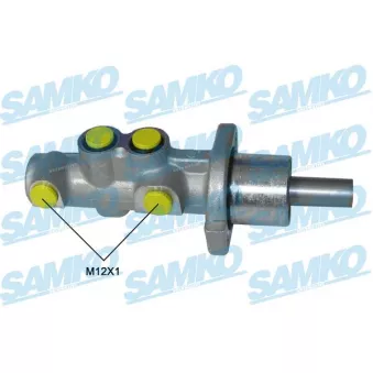 Maître-cylindre de frein SAMKO P30109 pour CITROEN XSARA 2.0 16V - 136cv