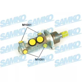Maître-cylindre de frein SAMKO P30201 pour RENAULT ESPACE 2.0 16V - 140cv