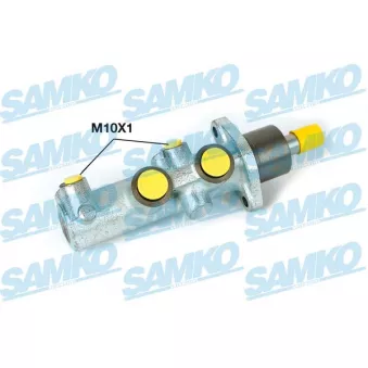 Maître-cylindre de frein SAMKO P30243 pour FIAT DUCATO 2.8 JTD 4x4 - 128cv