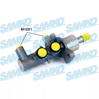 Maître-cylindre de frein SAMKO P30260 pour OPEL ASTRA 1.7 CDTI - 80cv