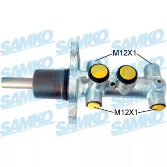Maître-cylindre de frein SAMKO P30329 pour NISSAN PRIMASTAR DCI 115 - 114cv