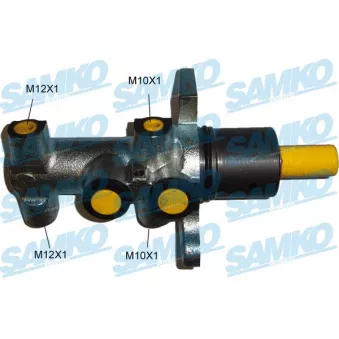 Maître-cylindre de frein SAMKO P30332 pour RENAULT TRAFIC 2.0 16V - 117cv