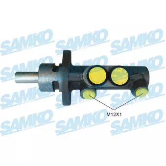 Maître-cylindre de frein SAMKO P30337 pour VOLKSWAGEN TRANSPORTER - COMBI 2.5 - 115cv
