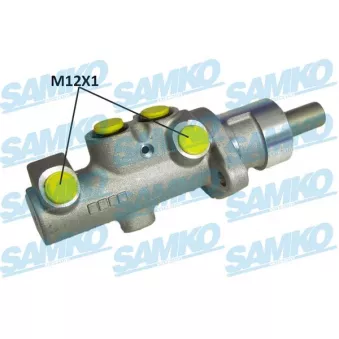 Maître-cylindre de frein SAMKO P30374 pour MERCEDES-BENZ CLASSE C 1.8 TD - 88cv
