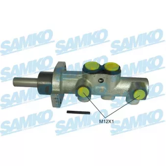 Maître-cylindre de frein SAMKO P30558 pour SKODA FABIA 1.4 TDI - 75cv