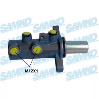 Maître-cylindre de frein SAMKO P30574 pour IVECO DAILY 35C21, 35S21, 40C21, 50C21, 60C21, 65C21, 70C21 - 207cv