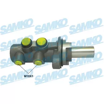 Maître-cylindre de frein SAMKO P30703 pour CITROEN C3 1.1 - 60cv