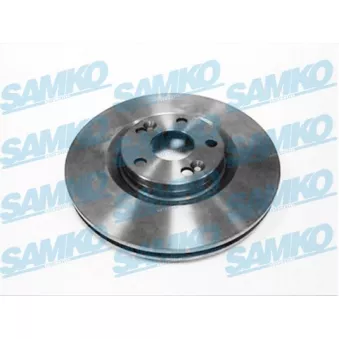 Jeu de 2 disques de frein avant SAMKO R1012V pour RENAULT AVANTIME 2.0 16V Turbo - 163cv