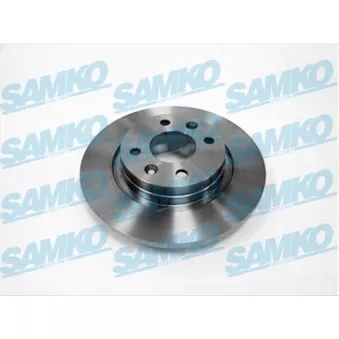 Jeu de 2 disques de frein avant SAMKO R1015P pour RENAULT TWINGO 1.2 TCe 100 - 102cv