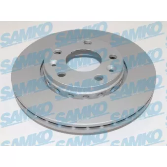 Jeu de 2 disques de frein avant SAMKO OEM 402067902R