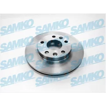 Jeu de 2 disques de frein avant SAMKO OEM 402061715R