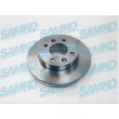 SAMKO R1081P - Jeu de 2 disques de frein avant