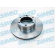 Jeu de 2 disques de frein avant SAMKO [R1091V]