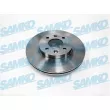 Jeu de 2 disques de frein avant SAMKO [R1321V]