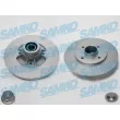 SAMKO R1411PRCA - Jeu de 2 disques de frein arrière