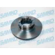 Jeu de 2 disques de frein avant SAMKO [R1491V]