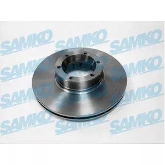 SAMKO R1491V - Jeu de 2 disques de frein avant
