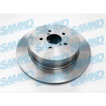 Jeu de 2 disques de frein arrière SAMKO OEM 26700FE000