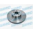 Jeu de 2 disques de frein avant SAMKO [S4228V]
