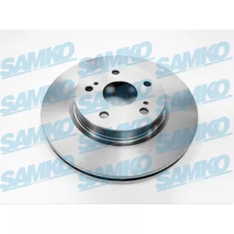 Jeu de 2 disques de frein avant SAMKO S5004V pour SUZUKI GRAND VITARA 1.6 - 106cv