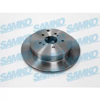 Jeu de 2 disques de frein arrière SAMKO S5009V pour SUZUKI GRAND VITARA 1.6 - 106cv