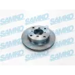 SAMKO S5071V - Jeu de 2 disques de frein avant