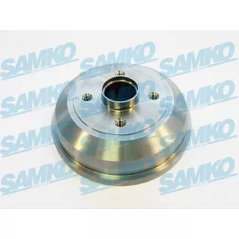 Tambour de frein SAMKO S70600 pour OPEL CORSA 1.0 - 60cv