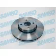 SAMKO T2002V - Jeu de 2 disques de frein avant