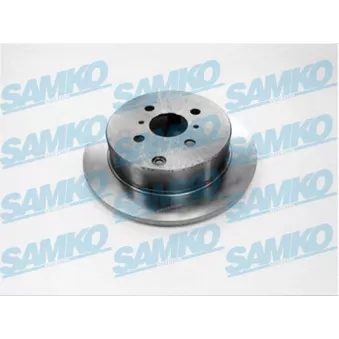 Jeu de 2 disques de frein arrière SAMKO OEM f33502102