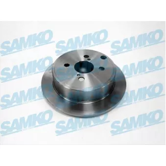 SAMKO T2010P - Jeu de 2 disques de frein arrière