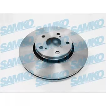 SAMKO T2014V - Jeu de 2 disques de frein avant