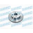 Jeu de 2 disques de frein avant SAMKO [T2034V]